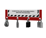Lockout Clipboard | Red