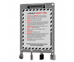 Lockout Clipboard | Silver