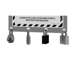 Lockout Clipboard | Silver