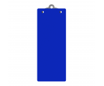 4.25 x 11 Aluminum Server Clipboard - Blue