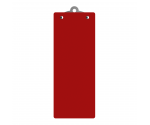 4.25 x 11 Aluminum Server Clipboard - Red