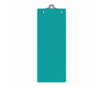 4.25 x 11 Aluminum Server Clipboard - Teal