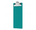 4.25 x 11 Aluminum Server Clipboard - Teal