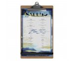 Large MDF Menu Clipboard