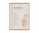 MDF Single Band Vertical Menu Board 