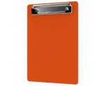 Memo Size 5 x 8 Aluminum Clipboard | Orange