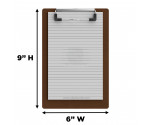 Memo Size 5 x 8 HDF 100mm Clipboard 