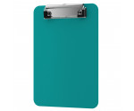 Memo Size 5 x 8 Plastic Clipboard | Teal