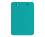 Memo Size 5 x 8 Plastic Clipboard | Teal