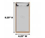 Server 4 x 8 MDF Clipboard 