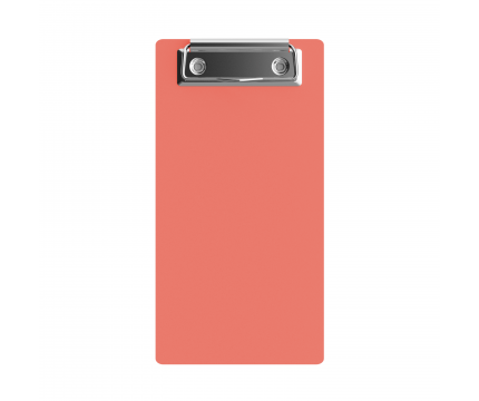 Checklist Clipboard - Coral