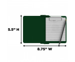 Green Mini Novel ISO Clipboard - Slightly Damaged 