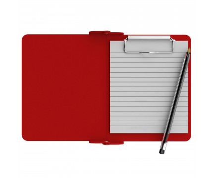 Red Mini Novel ISO Clipboard