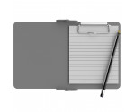 Silver Mini Novel ISO Clipboard
