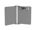 Silver Mini Novel ISO Clipboard