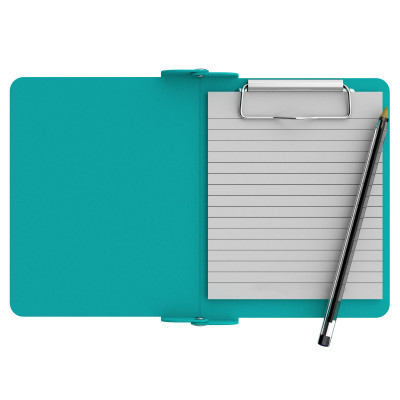 Teal Mini Novel ISO Clipboard