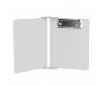White Mini Novel ISO Clipboard - Slightly Damaged