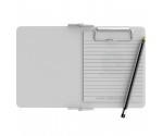 White Mini Novel ISO Clipboard - Slightly Damaged
