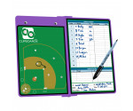 Lilac Baseball Clipboard