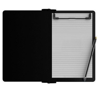Folding Memo ISO Clipboard - Blackout