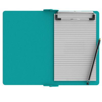 Folding Memo ISO Clipboard - Teal