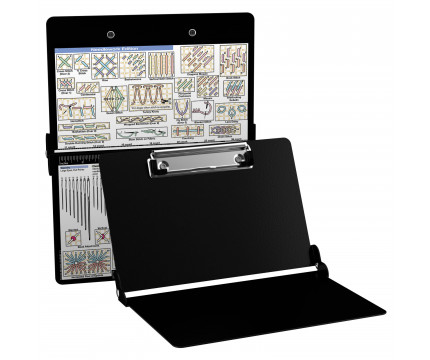 Aluminum Needlework Clipboard - Black