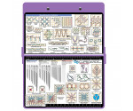 Aluminum Needlework Clipboard - Lilac