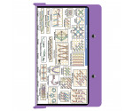 Aluminum Needlework Clipboard - Lilac