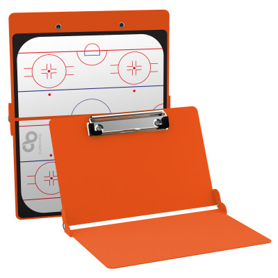 Orange Hockey Clipboard