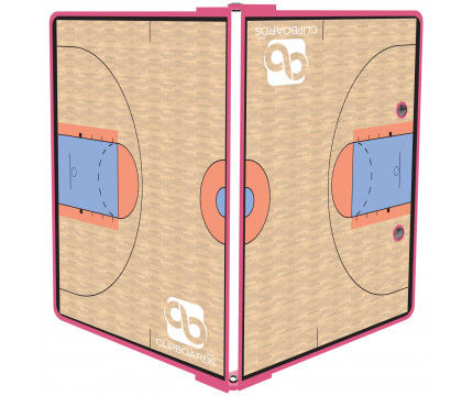 Pink Basketball Clipboard