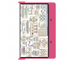 Aluminum Needlework Clipboard - Pink