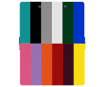 ISO Clipboard® - Rainbow