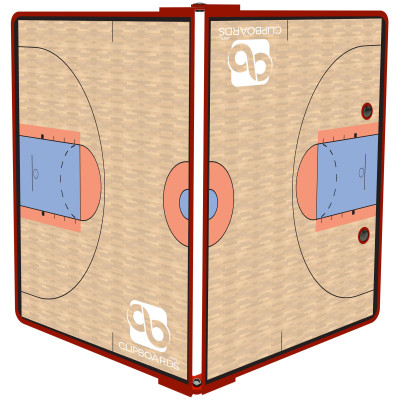 Red Basketball Clipboard