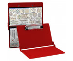Aluminum Needlework Clipboard - Red