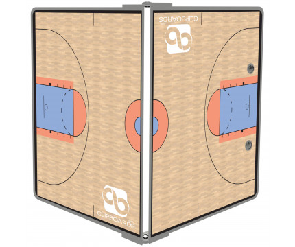 Silver Basketball Clipboard