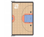 Silver Basketball Clipboard