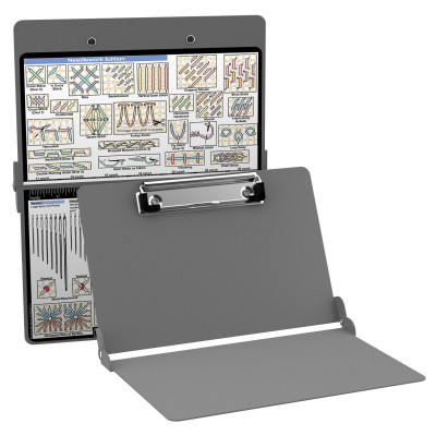Aluminum Needlework Clipboard - Silver