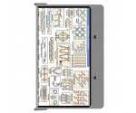 Aluminum Needlework Clipboard - Silver
