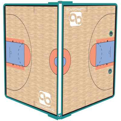 Teal Basketball Clipboard
