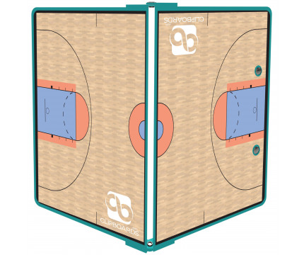 Teal Basketball Clipboard