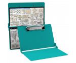 Aluminum Needlework Clipboard - Teal