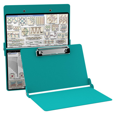 Aluminum Needlework Clipboard - Teal
