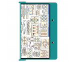 Aluminum Needlework Clipboard - Teal
