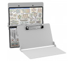 Aluminum Needlework Clipboard - White