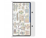 Aluminum Needlework Clipboard - White