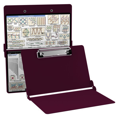 Aluminum Needlework Clipboard - Wine