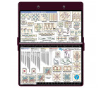 Aluminum Needlework Clipboard - Wine