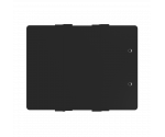 Black Trifold ISO Clipboard