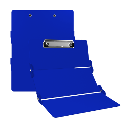 Blue Trifold ISO Clipboard