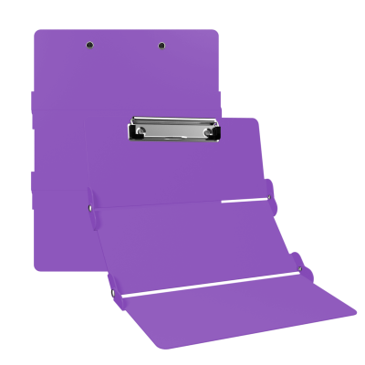 Lilac Trifold ISO Clipboard